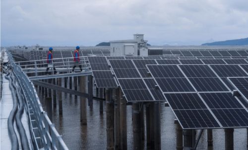 浙江大型光伏項目實現(xiàn)上層發(fā)電與下層水產(chǎn)養(yǎng)殖協(xié)調(diào)發(fā)展